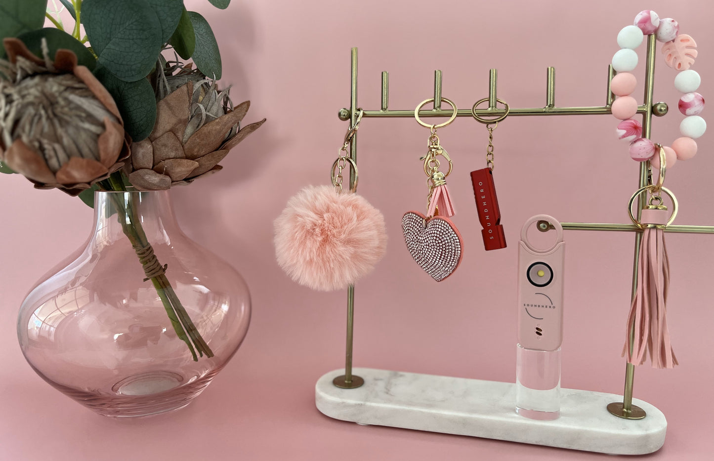 You're making me blush (alarm not included in standard set)