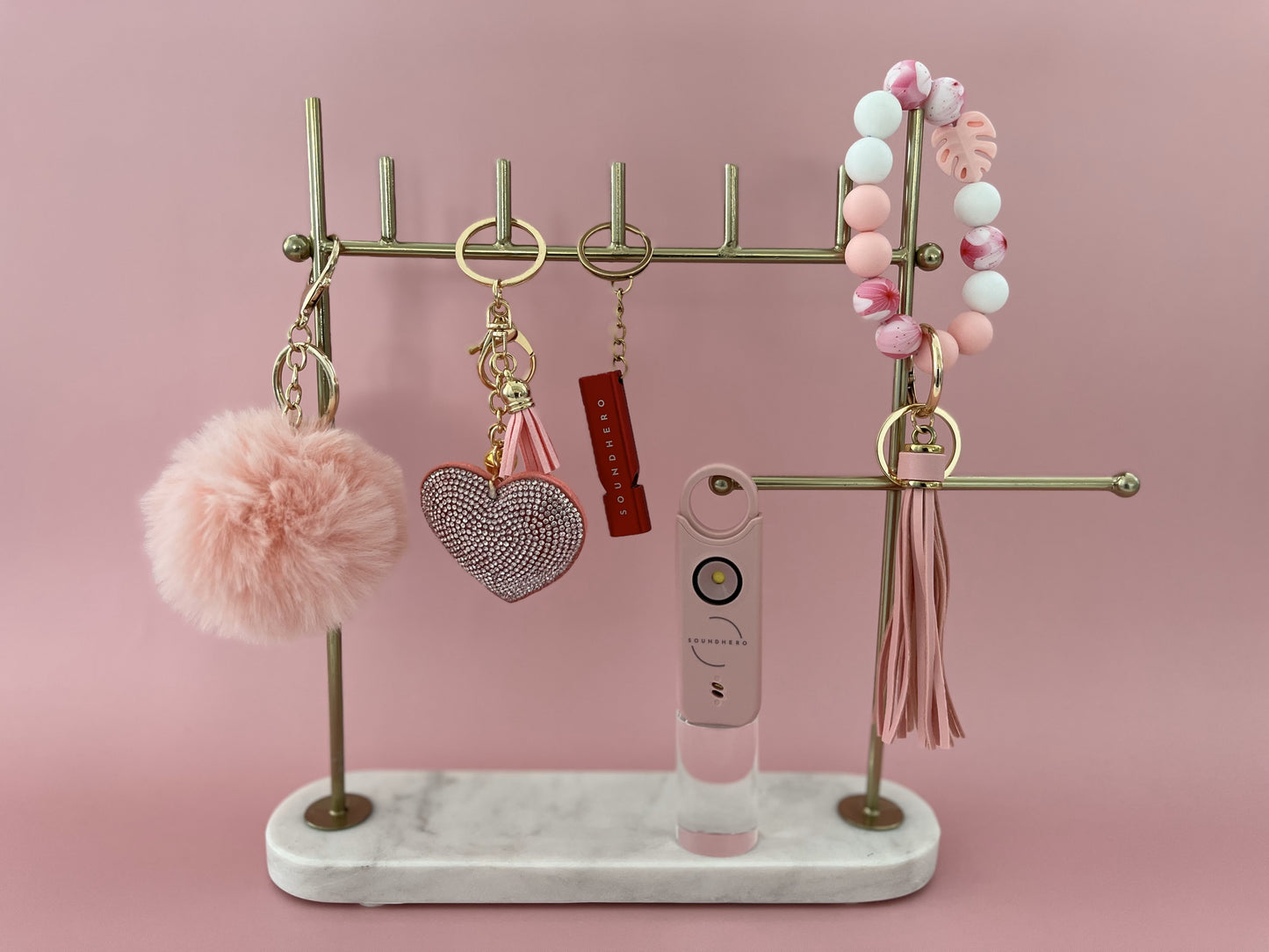 You're making me blush (alarm not included in standard set)