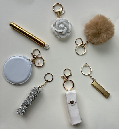 In a white and golden galaxy